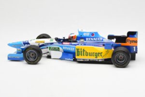 Benetton B195 Renault #1 M. Schumacher Canadian GP 1995 Minichamps 1:18 510950601 Metall — bild 3 av 6