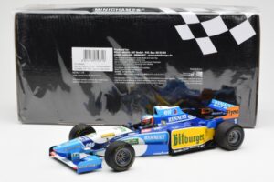 Benetton B195 Renault #1 M. Schumacher Canadian GP 1995 Minichamps 1:18 510950601 Metall — bild 6 av 6