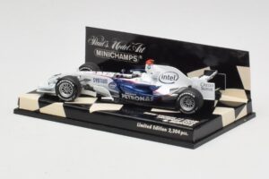 BMW Sauber F1.08 #5 N. Heidfeld Showcar 2008 Minichamps 1:43 400080083 Metall — bild 3 av 5