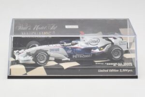 BMW Sauber F1.08 #5 N. Heidfeld Showcar 2008 Minichamps 1:43 400080083 Metall — bild 5 av 5
