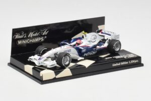 BMW Sauber F1.08 #4 R. Kubica Showcar 2008 Minichamps 1:43 400080084 Metall — bild 2 av 5