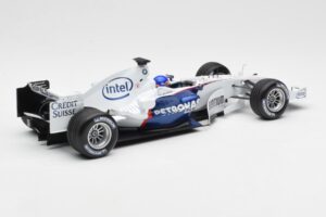 BMW Sauber F1.06 #17 J. Villeneuve F1 2006 Minichamps 1:18 100060017 Metall — bild 2 av 6