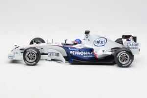 BMW Sauber F1.06 #17 J. Villeneuve F1 2006 Minichamps 1:18 100060017 Metall — bild 3 av 6