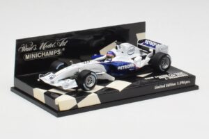 BMW Sauber F1.06 J. Villeneuve Showcar F1 2006 Minichamps 1:43 400060087 Metall — bild 3 av 5