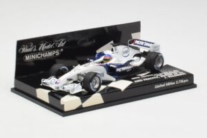 BMW Sauber F1.06 J. Villeneuve Wedding Edition F1 2006 Minichamps 1:43 400060117 Metall — bild 3 av 5