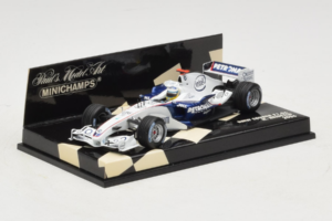BMW Sauber F1.06 #16 N. Heidfeld BMW Sauber F1 Team 2006 Minichamps 1:43 400060016 Metall — bild 2 av 5