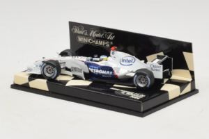 BMW Sauber F1.06 #16 N. Heidfeld BMW Sauber F1 Team 2006 Minichamps 1:43 400060016 Metall — bild 3 av 5