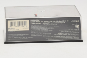 BMW Sauber F1.06 #16 N. Heidfeld BMW Sauber F1 Team 2006 Minichamps 1:43 400060016 Metall — bild 5 av 5
