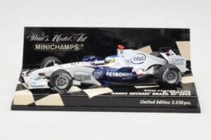 BMW Sauber F1.06 #16 N. Heidfeld Brazilian GP 2006 Minichamps 1:43 400060316 Metall