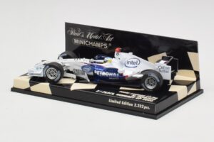 BMW Sauber F1.06 #10 N. Heidfeld Hungarian GP 3rd Place 2006 Minichamps 1:43 400060116 Metall — bild 3 av 5