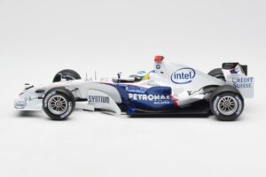 BMW Sauber F1.06 #16 N. Heidfeld F1 2006 Minichamps 1:18 100060016 Metall — bild 3 av 6