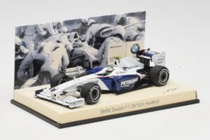 BMW Sauber F1.09 #6 N. Heidfeld F1 2009 v2 Minichamps 1:43 80422155795 Metall — bild 2 av 5