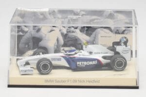 BMW Sauber F1.09 #6 N. Heidfeld F1 2009 v2 Minichamps 1:43 80422155795 Metall — bild 5 av 5