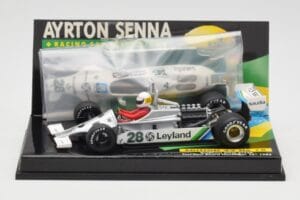 Brabham BMW BT52B A. Senna Test Car Paul Ricard 14 November 1983 Minichamps 1:43 540834399 Metall
