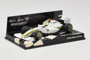 Brawn GP Mercedes BGP001 #22 J. Button Showcar 2009 Minichamps 1:43 400090092 Metall — bild 2 av 5