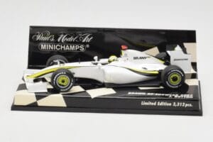 Brawn GP Mercedes BGP001 #22 J. Button Showcar 2009 Minichamps 1:43 400090092 Metall