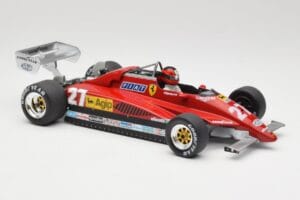 Ferrari 126C2 #27 G. Villeneuve GP Belgium 1982 MCG 1:18 MCG18629F Metall — bild 4 av 6