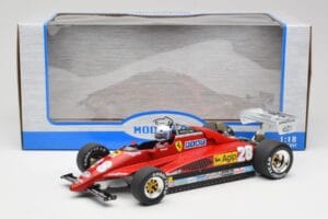 Ferrari 126C2 #28 D. Pironi GP Monaco 1982 MCG 1:18 MCG18628F Metall — bild 6 av 6