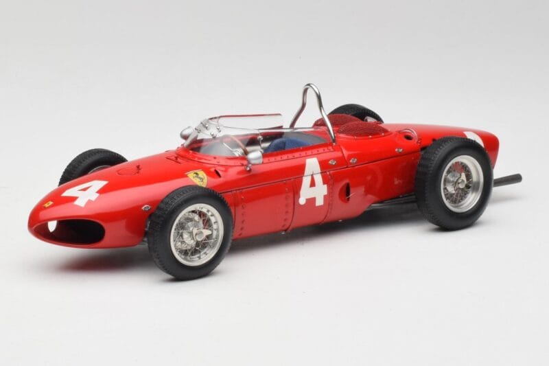 Ferrari 156 Sharknose P. Hill / W. von Trips Belgian GP 1961 CMC 1:18 M-070 Metall
