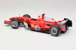 Ferrari 248 F1 #5 M. Schumacher German GP Hockenheimring 2006 Hot Wheels 1:18 J2887 Metall — bild 5 av 6