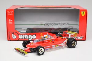 Ferrari 312T4 #11 J. Scheckter Italian Grand Prix F1 World Champion 1979 Bburago 1:18 18-16814-18-01544 Metall — bild 6 av 6
