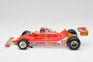 Ferrari 312T4 #12 G. Villeneuve United States Grand Prix East Winner 1979 Bburago 1:18 18-16814-18-01546 Metall — bild 3 av 6