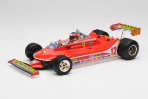 Ferrari 312T4 #12 G. Villeneuve United States Grand Prix East Winner 1979 Bburago 1:18 18-16814-18-01546 Metall