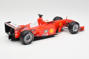 Ferrari F2001 #1 M. Schumacher F1 World Champion 2001 Röd Hot Wheels 1:18 50202 Metall — bild 2 av 6