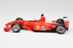 Ferrari F2001 #1 M. Schumacher F1 World Champion 2001 Röd Hot Wheels 1:18 50202 Metall — bild 3 av 6