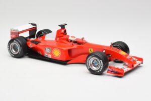 Ferrari F2001 #1 M. Schumacher F1 World Champion 2001 Röd Hot Wheels 1:18 50202 Metall — bild 4 av 6