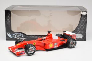 Ferrari F2001 #1 M. Schumacher F1 World Champion 2001 Röd Hot Wheels 1:18 50202 Metall — bild 6 av 6