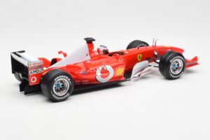 Ferrari F2003-GA #2 R. Barrichello F1 2003 Hot Wheels 1:18 B1024 Metall — bild 2 av 6