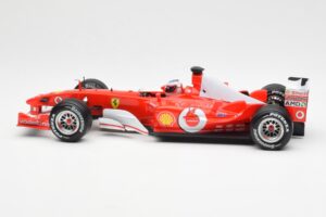 Ferrari F2003-GA #2 R. Barrichello F1 2003 Hot Wheels 1:18 B1024 Metall — bild 3 av 6