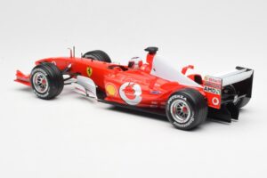 Ferrari F2003-GA #2 R. Barrichello F1 2003 Hot Wheels 1:18 B1024 Metall — bild 5 av 6
