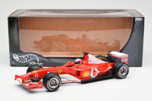 Ferrari F2003-GA #2 R. Barrichello F1 2003 Hot Wheels 1:18 B1024 Metall — bild 6 av 6