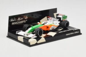 Force India Mercedes VJM02 #20 A. Sutil Showcar 2009 Minichamps 1:43 400090090 Metall — bild 2 av 5