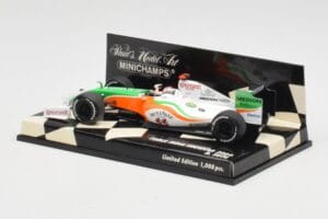 Force India Mercedes VJM02 #20 A. Sutil Showcar 2009 Minichamps 1:43 400090090 Metall — bild 3 av 5