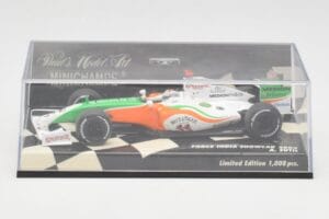 Force India Mercedes VJM02 #20 A. Sutil Showcar 2009 Minichamps 1:43 400090090 Metall — bild 5 av 5