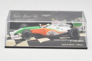 Force India Mercedes VJM02 #21 G. Fisichella Showcar 2009 Minichamps 1:43 400090091 Metall — bild 5 av 5