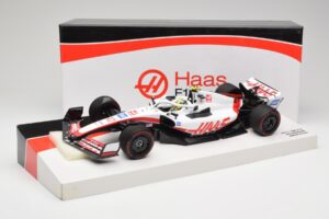 Haas VF-22 #47 M. Schumacher Bahrain GP 2022 Minichamps 1:18 147220147 Metall — bild 7 av 7