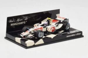Honda RA106 A. Davidson Test Driver F1 2006 Minichamps 1:43 400060036 Metall — bild 2 av 5