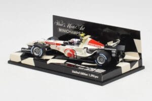 Honda RA106 A. Davidson Test Driver F1 2006 Minichamps 1:43 400060036 Metall — bild 3 av 5
