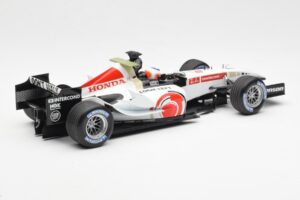 Honda RA106 Honda Racing Team J. Button F1 Showcar 2006 Minichamps 1:18 BUTTON001 Metall — bild 2 av 6