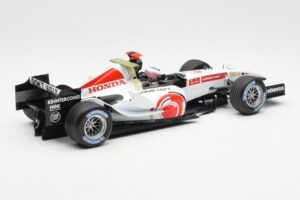 Honda RA106 Honda Racing Team R. Barrichello F1 Showcar 2006 Minichamps 1:18 08MF1-06B-CRB18 Metall — bild 2 av 6