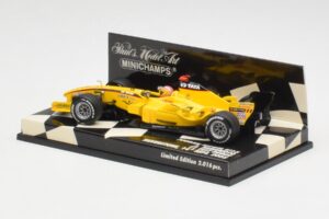 Jordan EJ15 S. Yamamoto F1 Silverstone Test 2005 Minichamps 1:43 400050239 Metall — bild 2 av 6