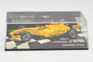 Jordan EJ15 S. Yamamoto F1 Silverstone Test 2005 Minichamps 1:43 400050239 Metall — bild 5 av 6