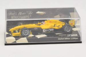 Jordan EJ14 Ford #19 T. Glock Jordan Ford F1 Team 2004 Minichamps 1:43 400040039 Metall — bild 4 av 5