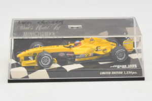 Jordan EJ14 Ford #18 N. Heidfeld Jordan Ford F1 Team Showcar 2004 Minichamps 1:43 400040088 Metall — bild 4 av 5