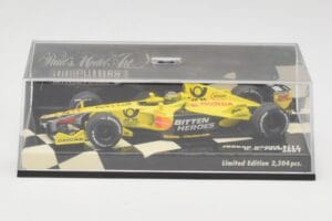Jordan Honda EJ11 #7 H-H. Frentzen F1 2001 Minichamps 1:43 400010011 Metall — bild 5 av 5
