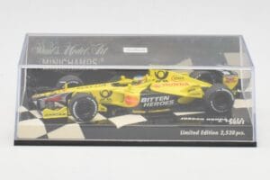Jordan Honda EJ11 #11 J. Trulli F1 2001 Minichamps 1:43 400010012 Metall — bild 5 av 5